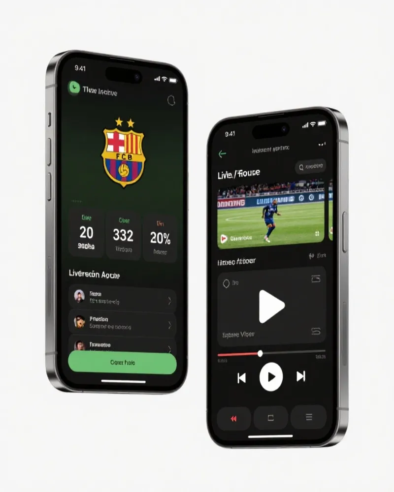满冠体育 App Interface