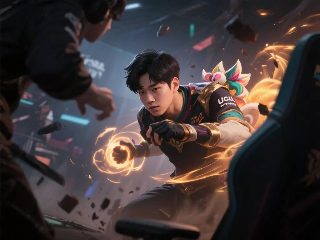 LCK：Ucal阿萝拉极限操作双杀，DRX上路乱战1换2击溃T1野辅